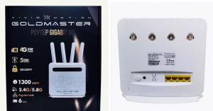 Роутер 4G/LTE Gold Master GIGABIT 12C, Wi-Fi 2.4/5 ГГц (cat/12) Луганск