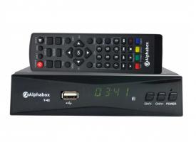 Цифровой Приемник ТВ2 приставка Alphabox T45 DVB-T2+IPTV (WiFi)