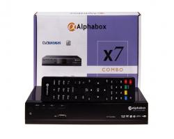 Спутниковый ресивер AlphaBox X7 Combo